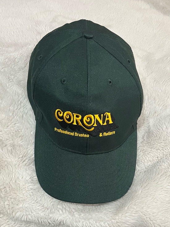 Corona Other - Corona Embroidered Hat in Dark Green with Yellow Logo